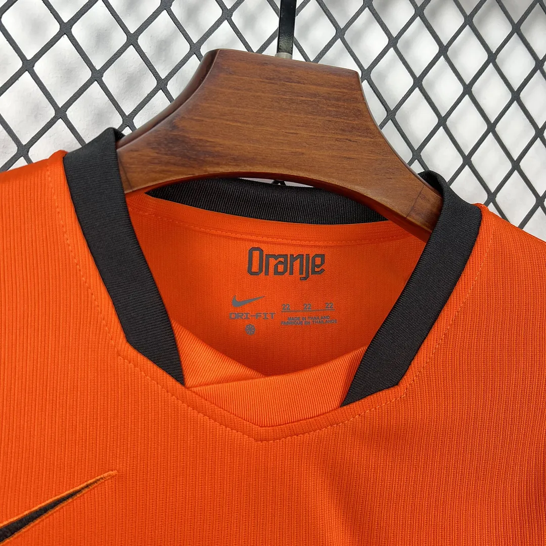 2026 Netherlands Home Kids Kit Football Jersey Thai Quality