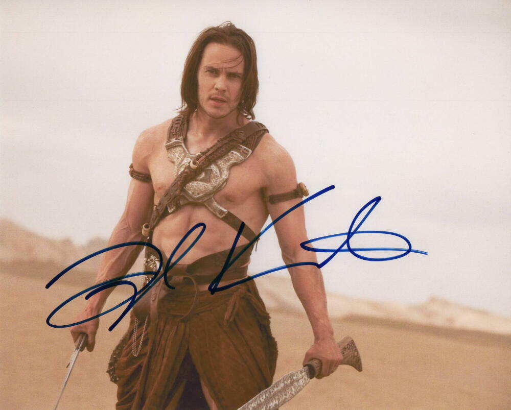 TAYLOR KITSCH SIGNED AUTOGRAPH 8X10 Photo Poster painting - SHIRTLESS FRIDAY NIGHT LIGHTS, X-MEN