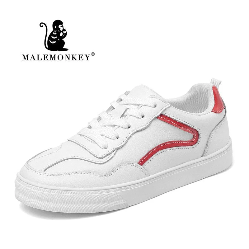 White Women Sneakers Flats 2021 Autumn Outdoor  Casual Breathable Women Running Shoes Tenis Feminino Rubber Sole Clearance Sale