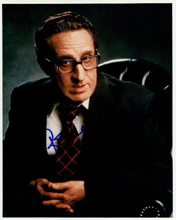 Ron Silver (as Henry Kissinger) signed 8x10 Photo Poster painting in-person COA