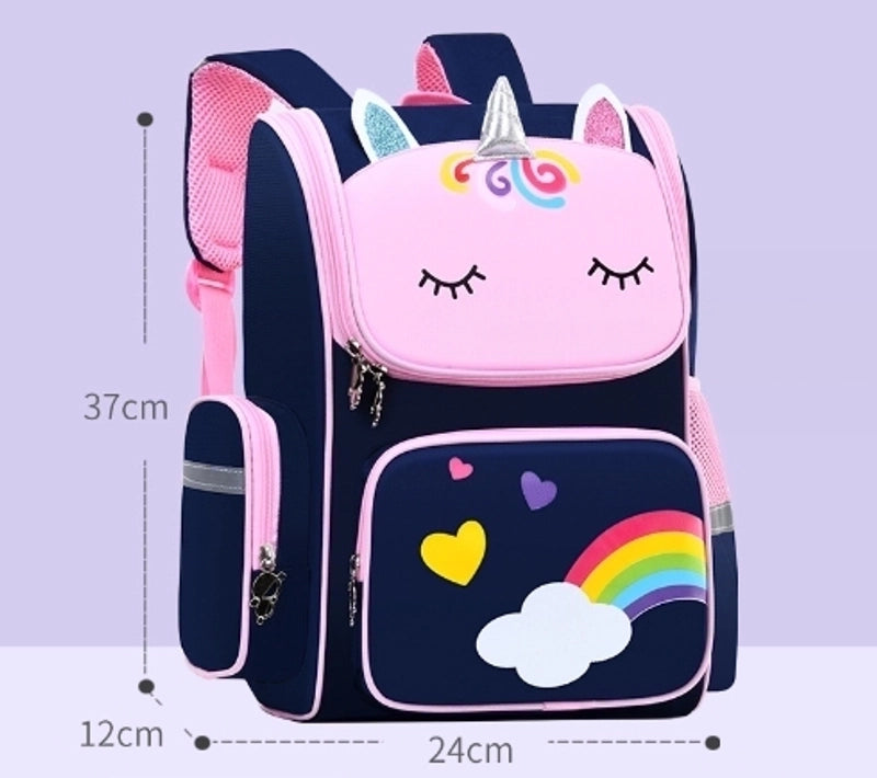 Cartoon School School Backpack