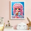 Cartoon Little Girl Diamond Art Painting Kits with Frame 