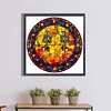 (50*50cm)Stained Glass Halloween - Full Round Drill Diamond Painting
