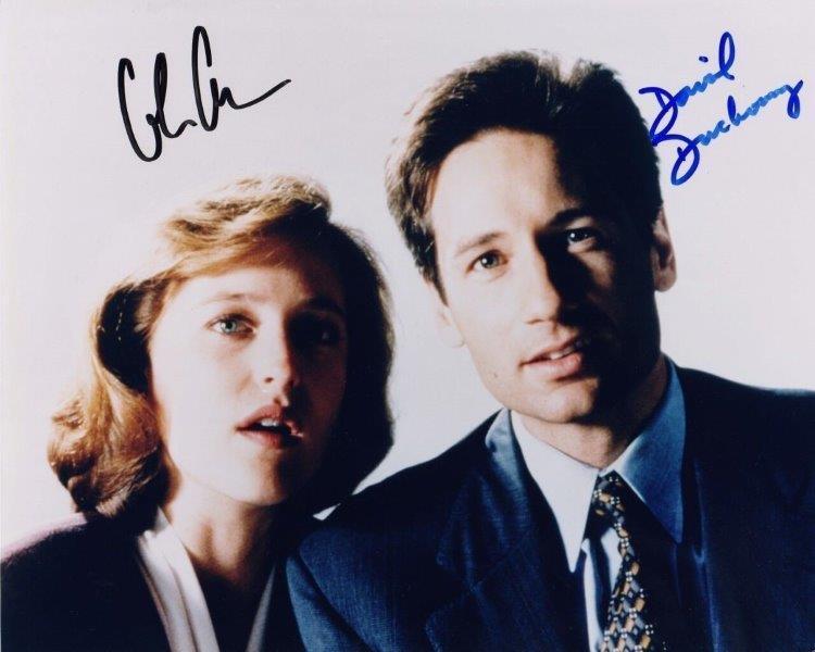 REPRINT - X FILES David Duchovny Autographed Signed 8 x 10 Photo Poster painting RP