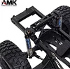 AMK 313mm Wheelbase RC Crawler Chassis Frame Builders Prefixal Gear Box Kit with 2-Speed Transmission 35T 550 Motor for TRX4 D90 DIY Upgrade