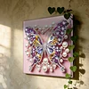 (Pre-Framed)Butterfly-Special Shape Diamond Painting Kit(25x25cm)