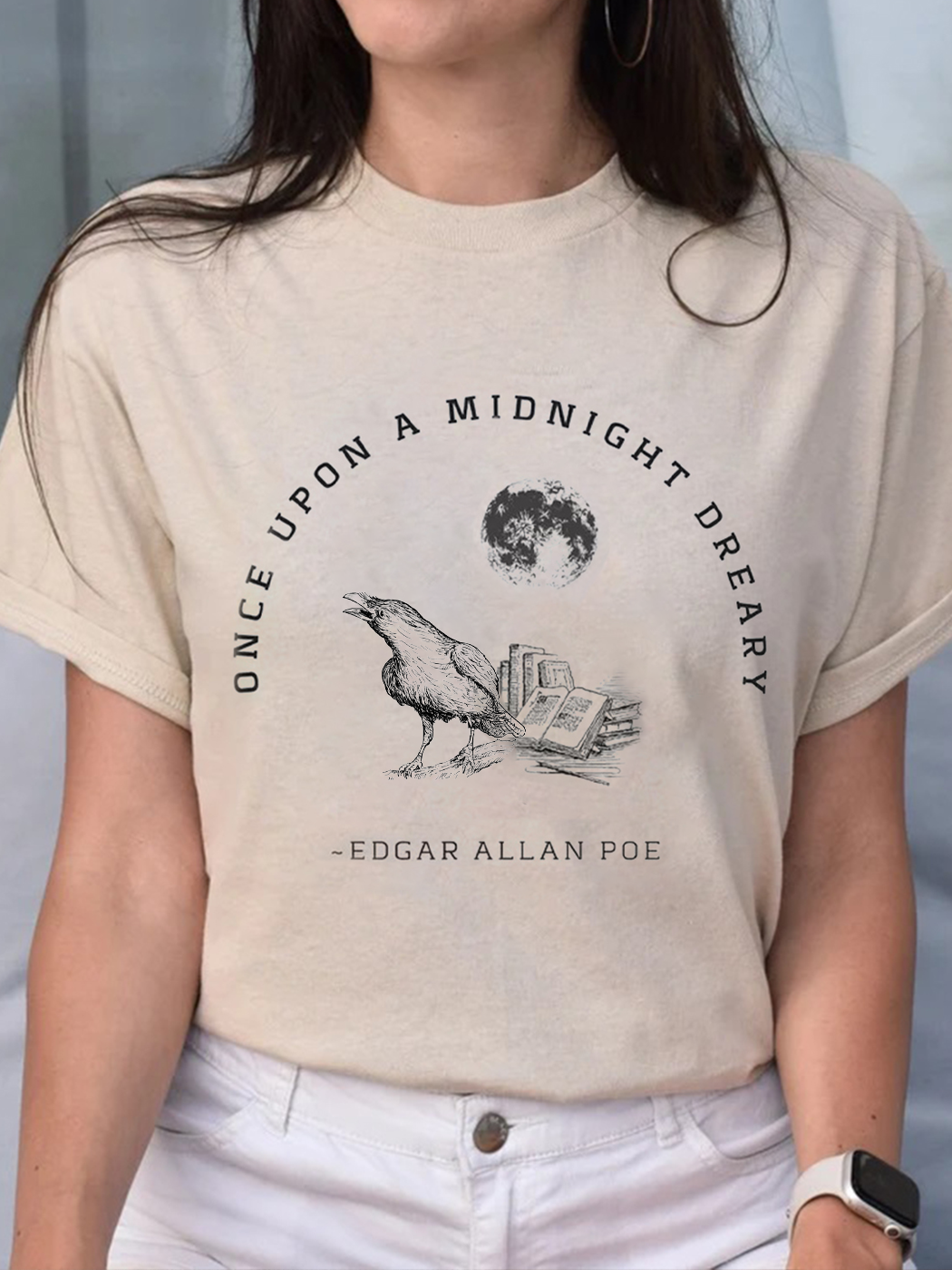 Edgar Allan Poe Dark Academia Shirt / TECHWEAR CLUB / Techwear