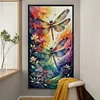 Dragonfly-14CT Stamped Cross Stitch 40*70cm(Big Size)