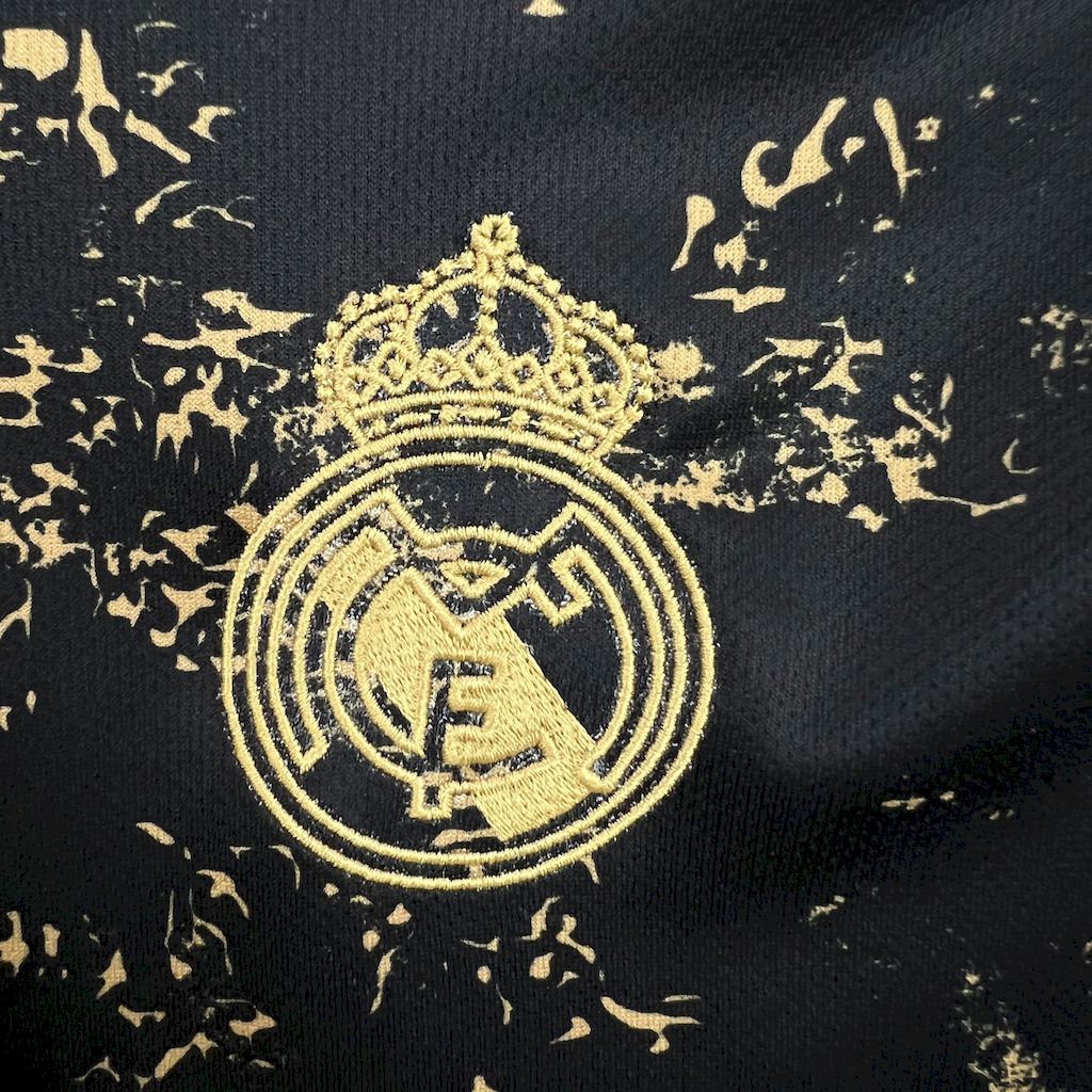 24/25 Football Shirt Real Madrid Special Edition Black Gold Thai quality
