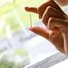 100-Pack Metal Large Eye Embroidery Needles Golden Color Cross Stitch Needles with Round Heads & Storage Box for DIY Sewing Quilting Crafting