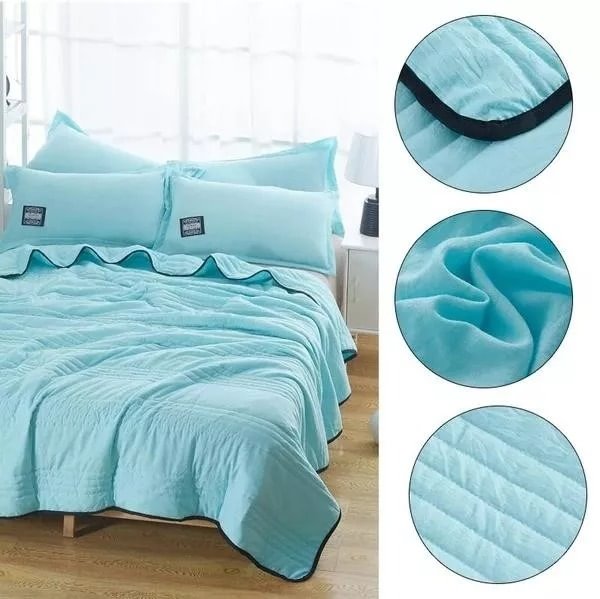 🔥Free Shipping-Comfortable -Healthy Sleep ️Cool Ice Silk Summer Blanket