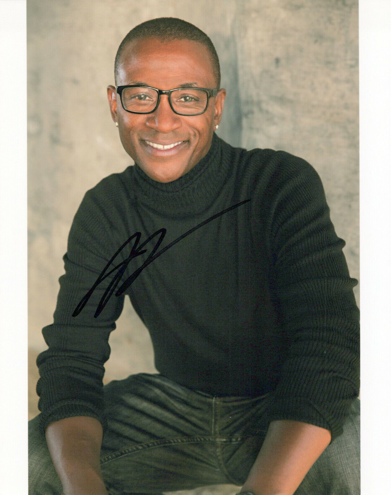 Tommy Davidson head shot autographed Photo Poster painting signed 8x10 #4