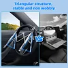 Car Steering Wheel Laptop Stand Car Office Aluminum Alloy Foldable Workbench