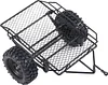 AMK RC Trailer Car Truck Haule Metal Hitch Mount Trailer Accessory for 1/10 RC Crawler Ax-ial SCX10 90046 Tra-xxas TRX4 Ta-Miya CC01 RC-4WD D90 D110 TF2