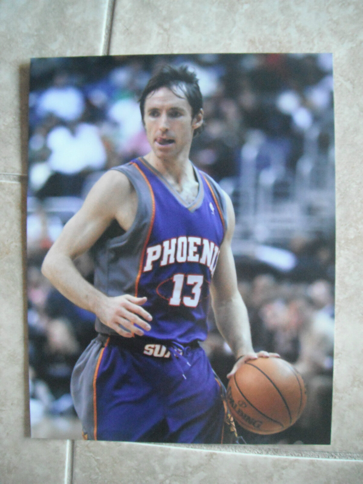 Steve Nash Phoenix Suns Live Color 11x14 Promo Photo Poster painting Basketball #4