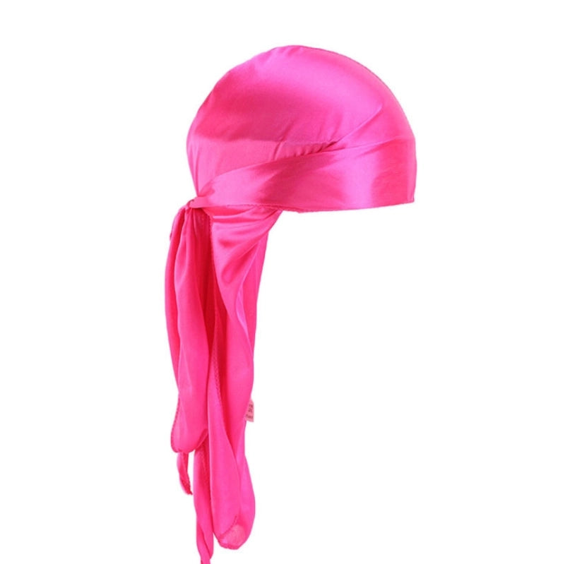 Europe And The United States Popular Imitation Silk Strap Pirate Hat Cape Turtle Hat Covered Hat DURAG TJM-05C
