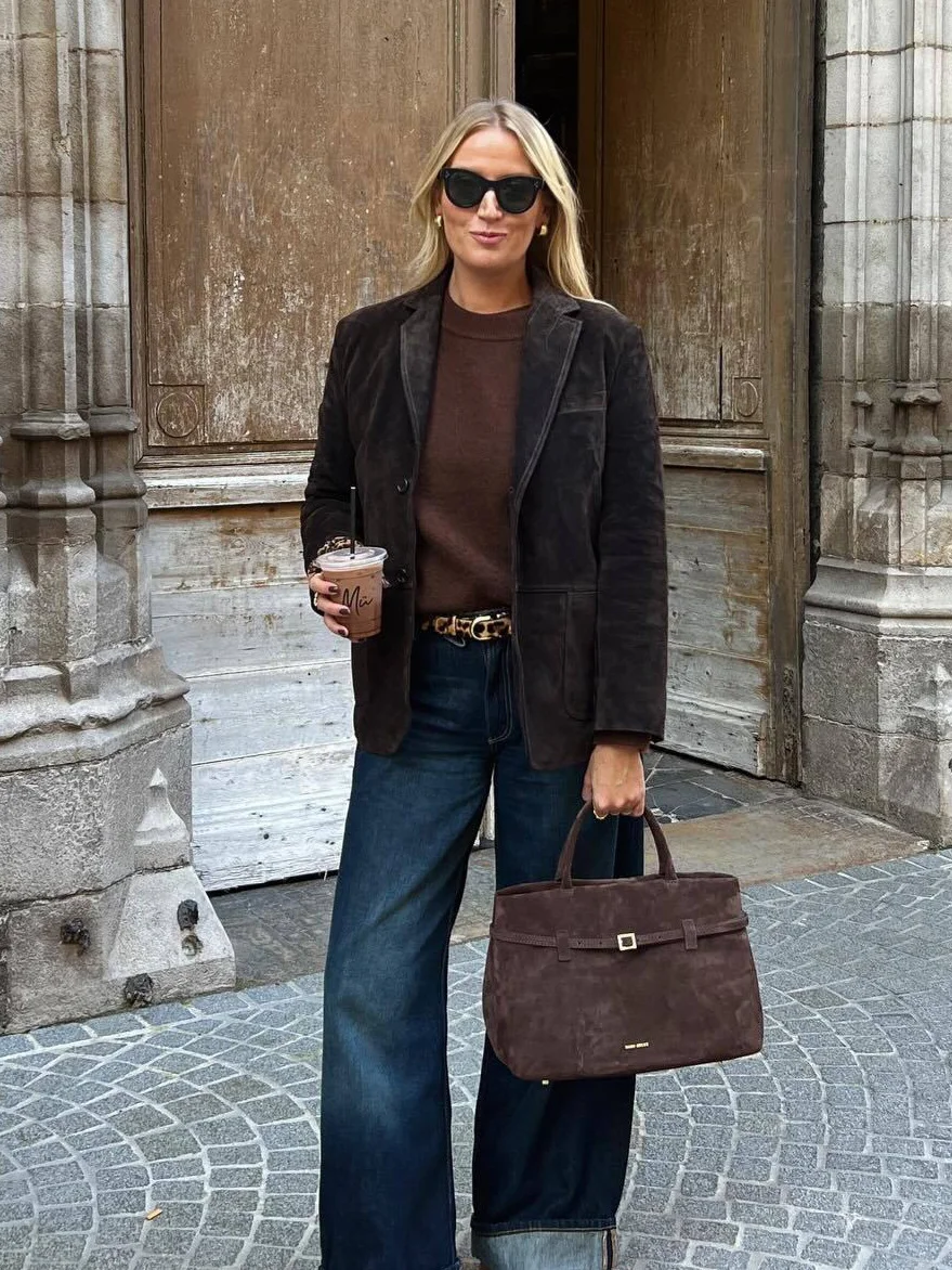 Nigikala Nigikala Autumn Fashion New Single-Dbutton Suit Jacket Women's B69126