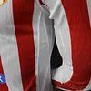 Joyfball 2025/2026 Player Version Long Sleeve Atletico Madrid Home Football Jersey 1:1 Thai Quality（The player version jersey is a bit tight, please pay attention to the size selection）
