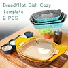 Casserole Dish Cozy Templates 2 PCS - Come With Detailed Instructions