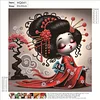 Diamond Painting-DIY Crystal Rhinestone Geisha