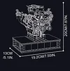 Car Engine Model Assembly Sports Car Ornaments