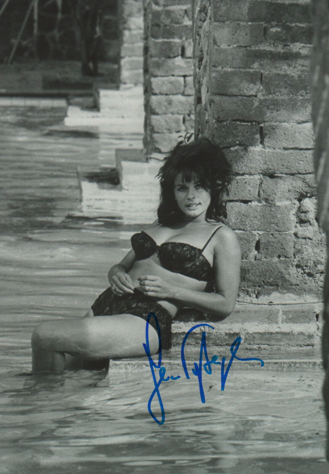 Senta Berger signed 8x12 inch Photo Poster painting autograph