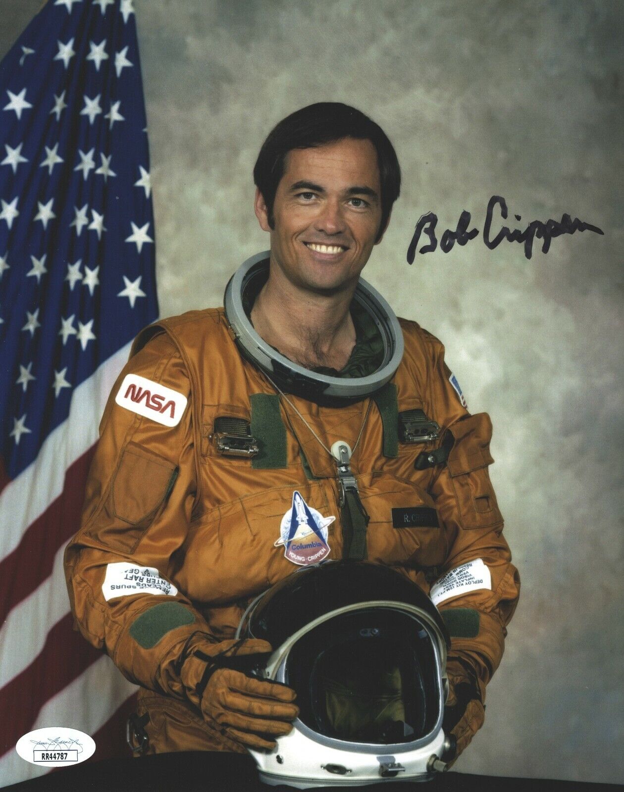 Robert Bob Crippen REAL hand SIGNED Photo Poster painting #2 JSA COA Autographed NASA Astronaut