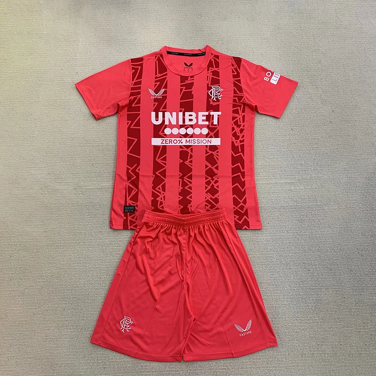 24/25 Rangers Red Goalkeeper Adult Set