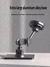 All-aluminum alloy phone holder, 360-degree rotating, multi-functional universal Magsafe folding rotating phone holder