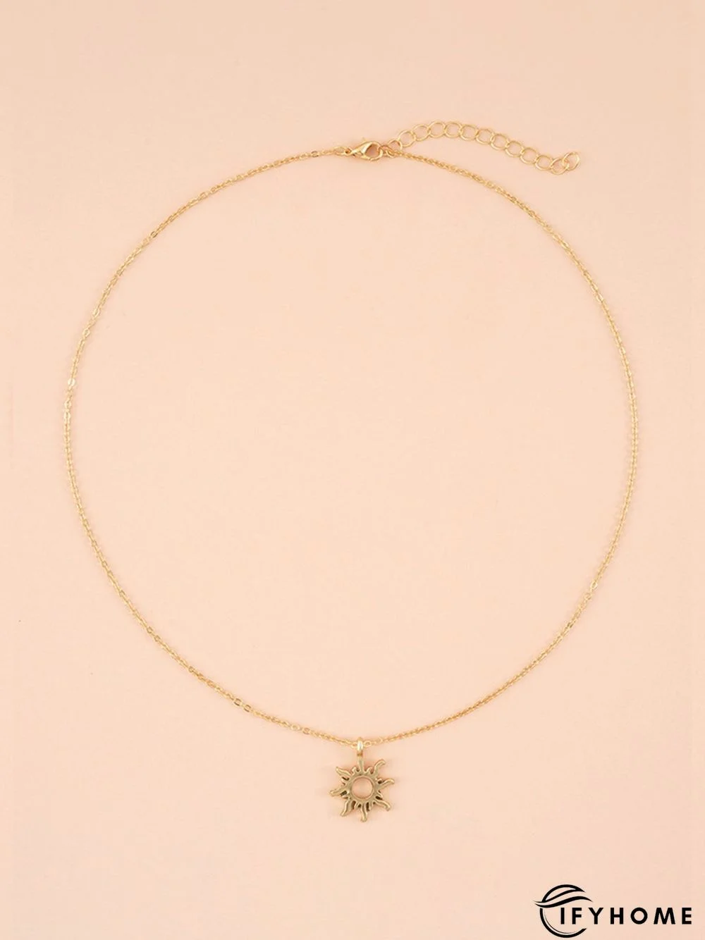 Simple Sunflower Alloy Necklace | IFYHOME