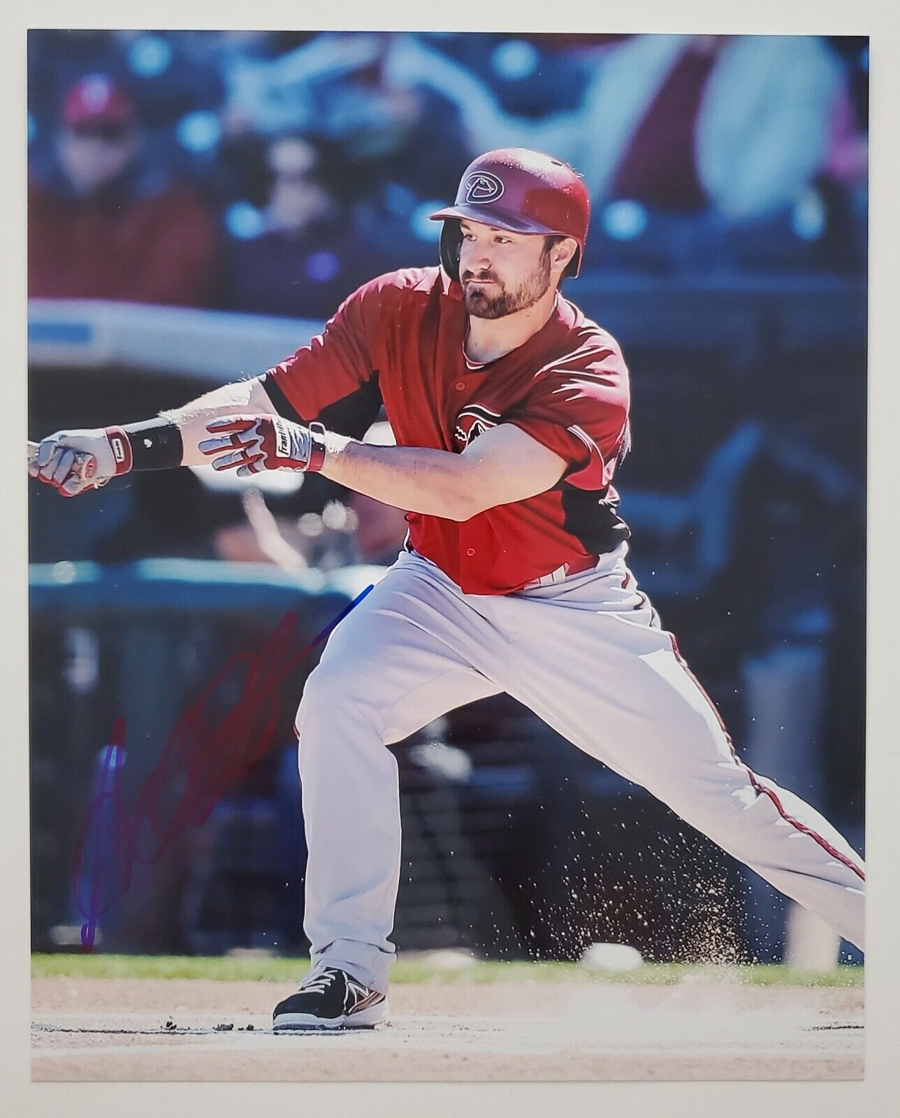 Adam Eaton Signed 8x10 Photo Poster painting MLB Arizona Diamondbacks Outfielder Auto RAD