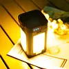 Solar Foldable Camping Light Rechargeable Portable Flashlight Hanging Tent Light