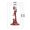 Lady - 2 strands 14CT Counted Cross Stitch 36*66cm(Brand)