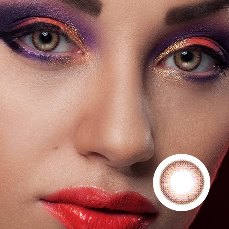 Mermaid Ji 2nd Generation Pink Purple(12 months) contact lenses
