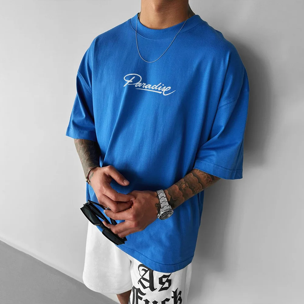 Oversized Parrot Print T-Shirt