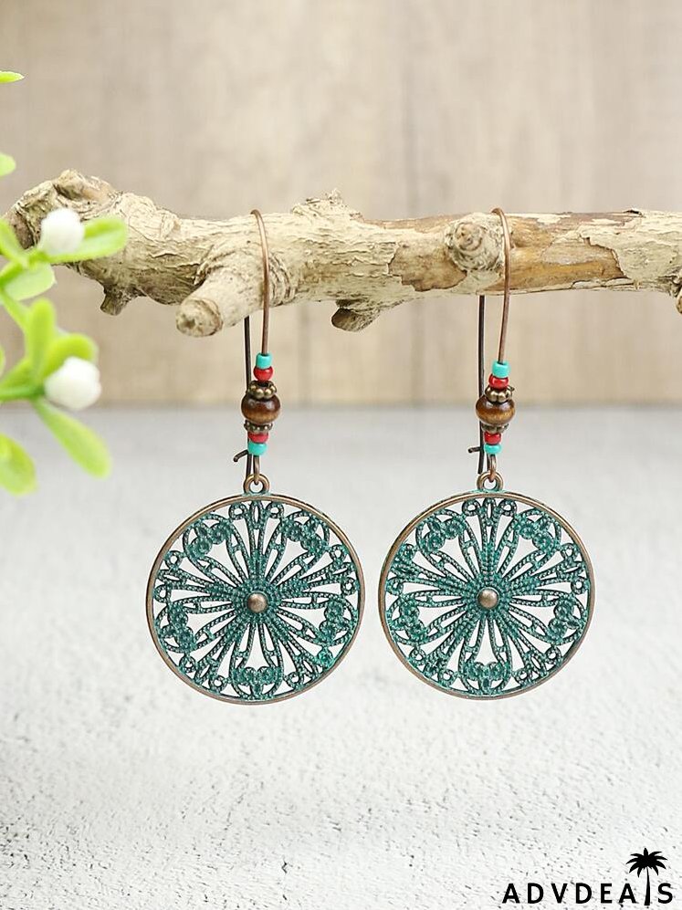 Hollow Out Drop Earrings