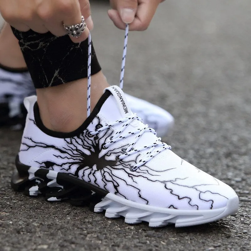 Fashion sports shoes men's breathable shoes 2021 new Korean warm sports casual shoes running shoes for men and women36-48