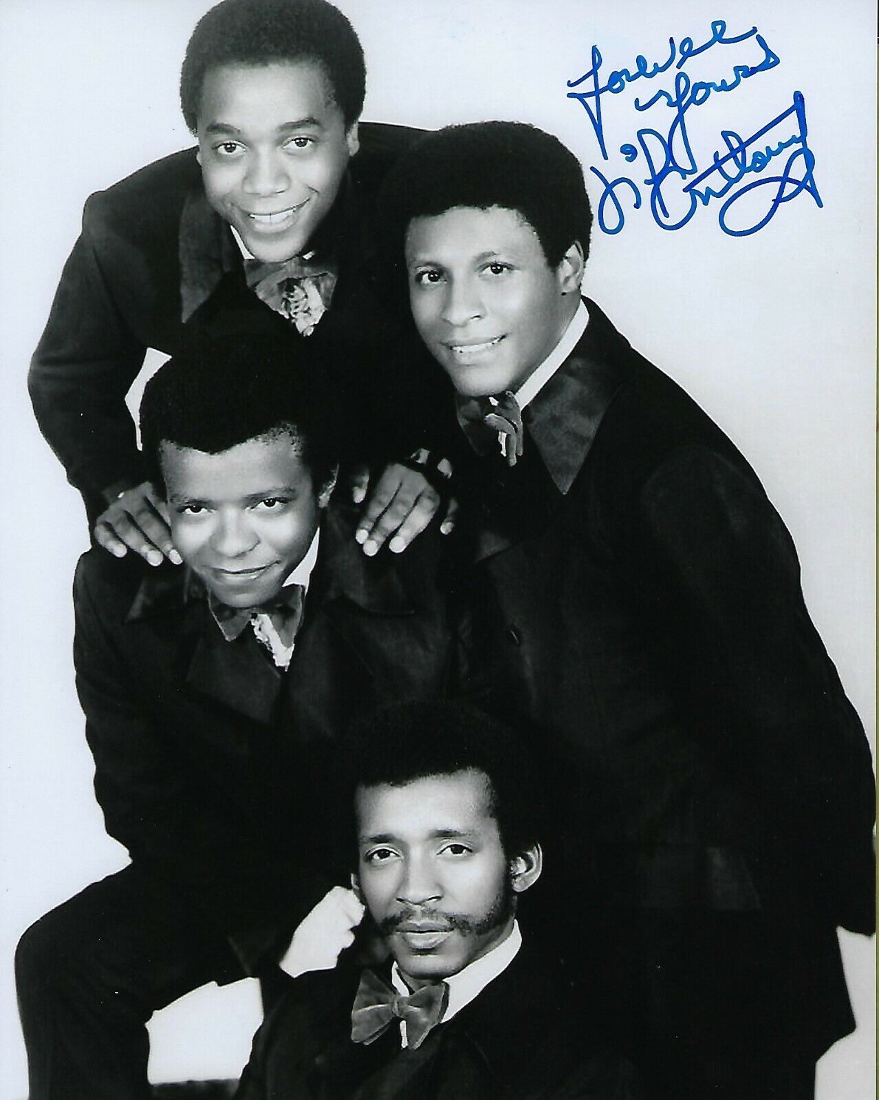 GFA The Imperials Star * LITTLE ANTHONY GOURDINE * Signed 8x10 Photo Poster painting L3 COA