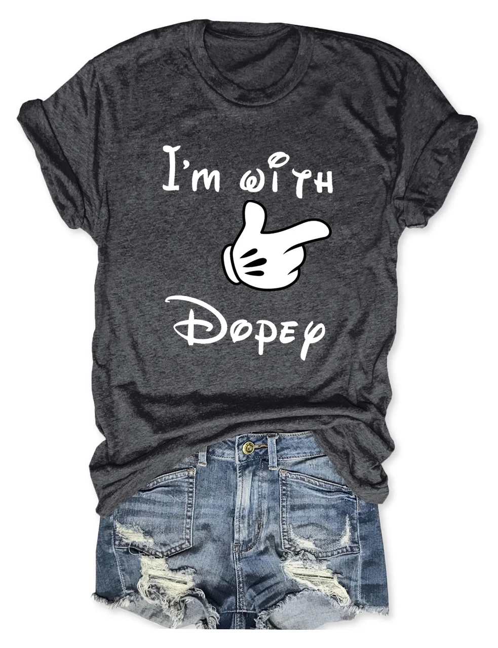 I'm with Dopey/Grumpy T-Shirt