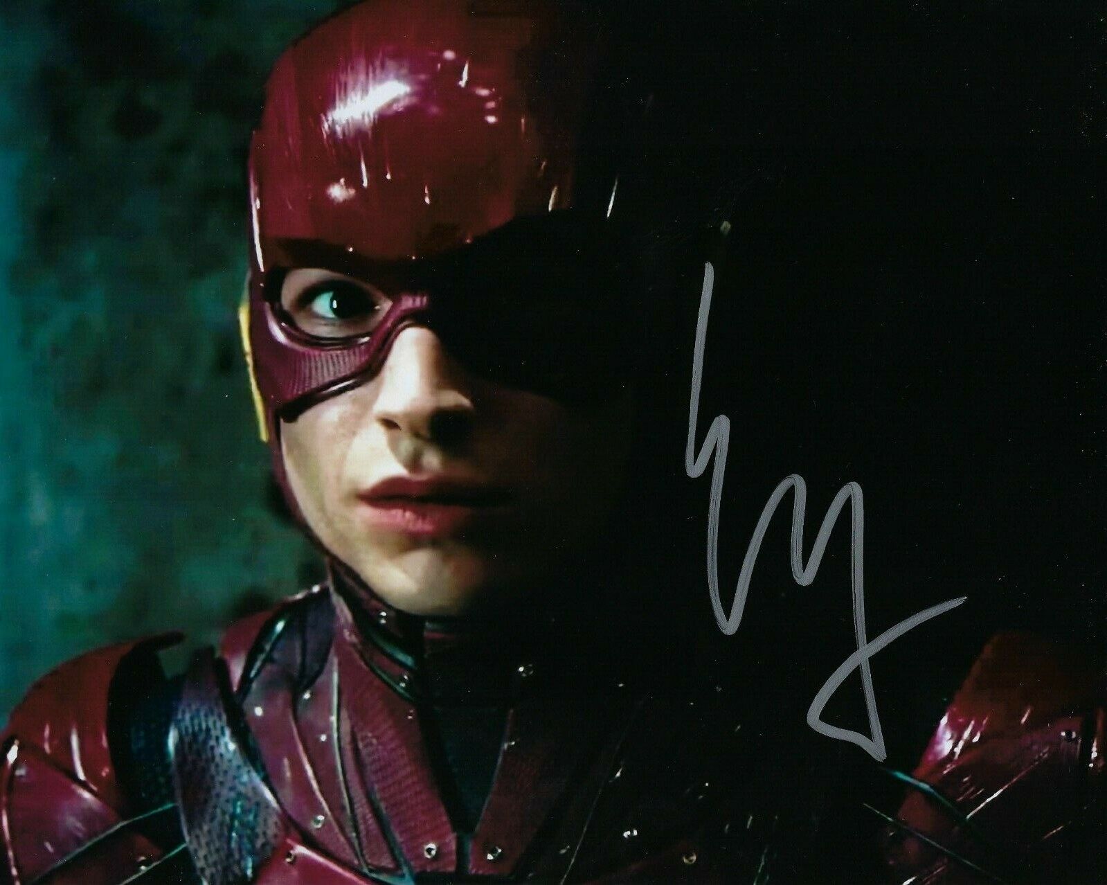 GFA Justice League The Flash * EZRA MILLER * Signed 8x10 Photo Poster painting PROOF E3 COA