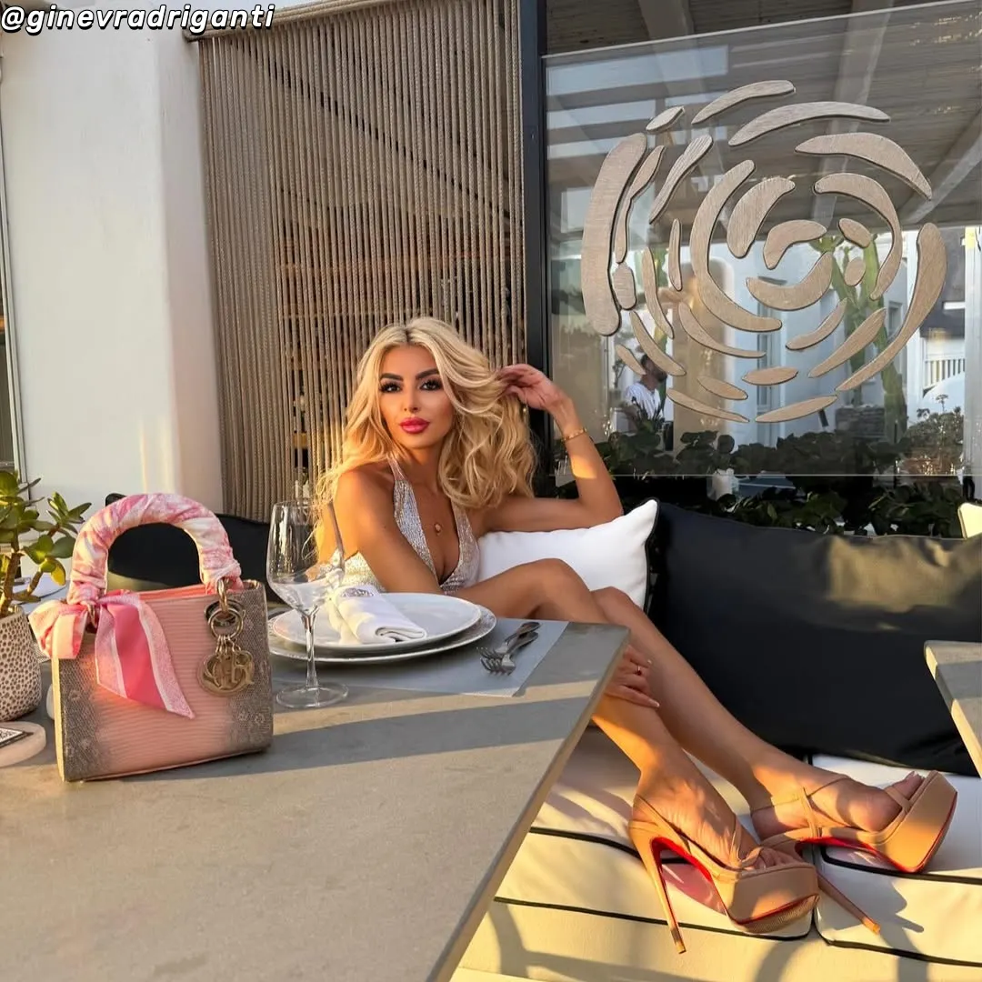 150mm  Spotlight Wavy Straps Sandals Red Bottom Stilettos High Heel Sandals Platform