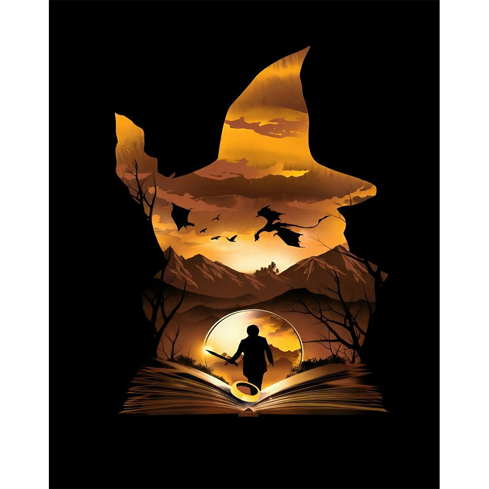 

Magic Book - Round Drill Diamond Painting - 40*50CM, 501 Original