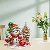 Diamond Painting Acrylic Christmas Atmosphere Snowman Desktop Kit Tabletop Decor