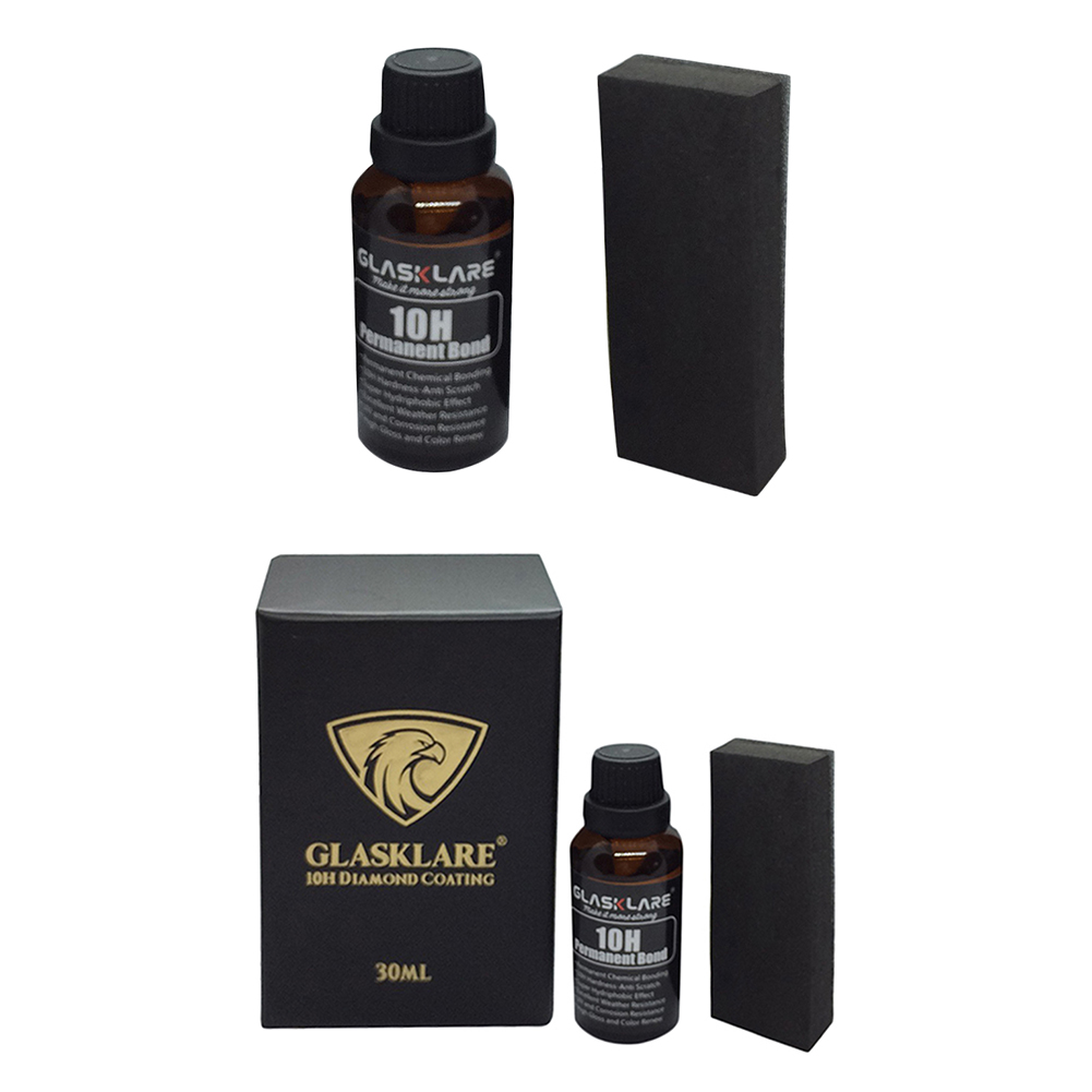 

GLASKLARE 30ml 10H Liquid Ceramic Car Coating Paint Hydrophobic Coating, Up, 501 Original