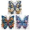Butterfly-Partial Special Diamond Painting-30*30CM(Animal)