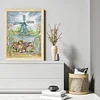 Wild Duck Full Stamped Cross Stitch 14CT 2-Strand 31x43cm Backstitch