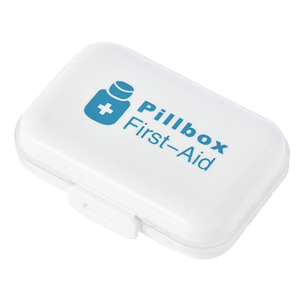 

Portable Pill Box Separate Dispenser Tablet Medicine Holder for Travel Home, Blue, 501 Original