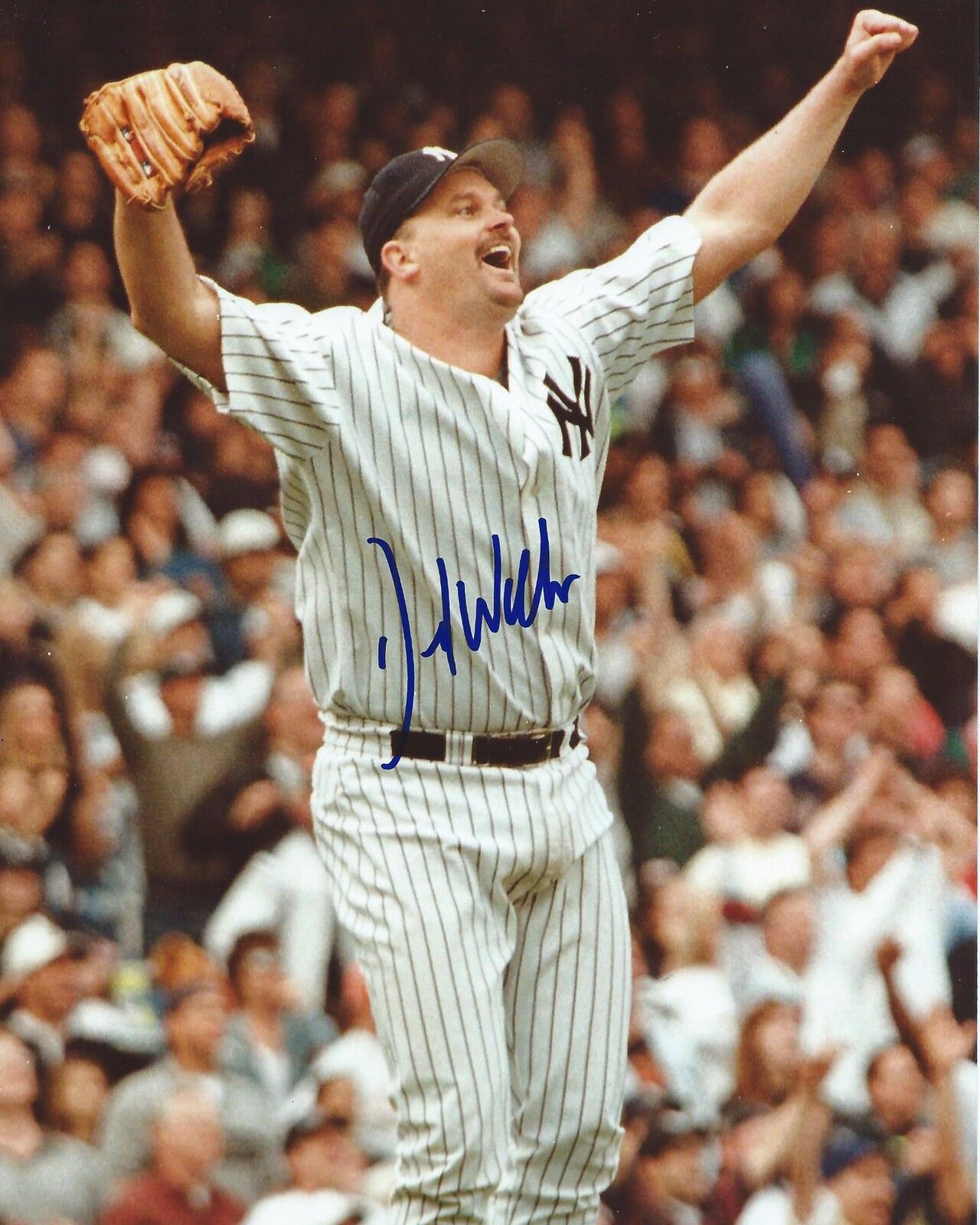 David Wells Signed 8x10 Photo Poster painting New York Yankees Autographed COA