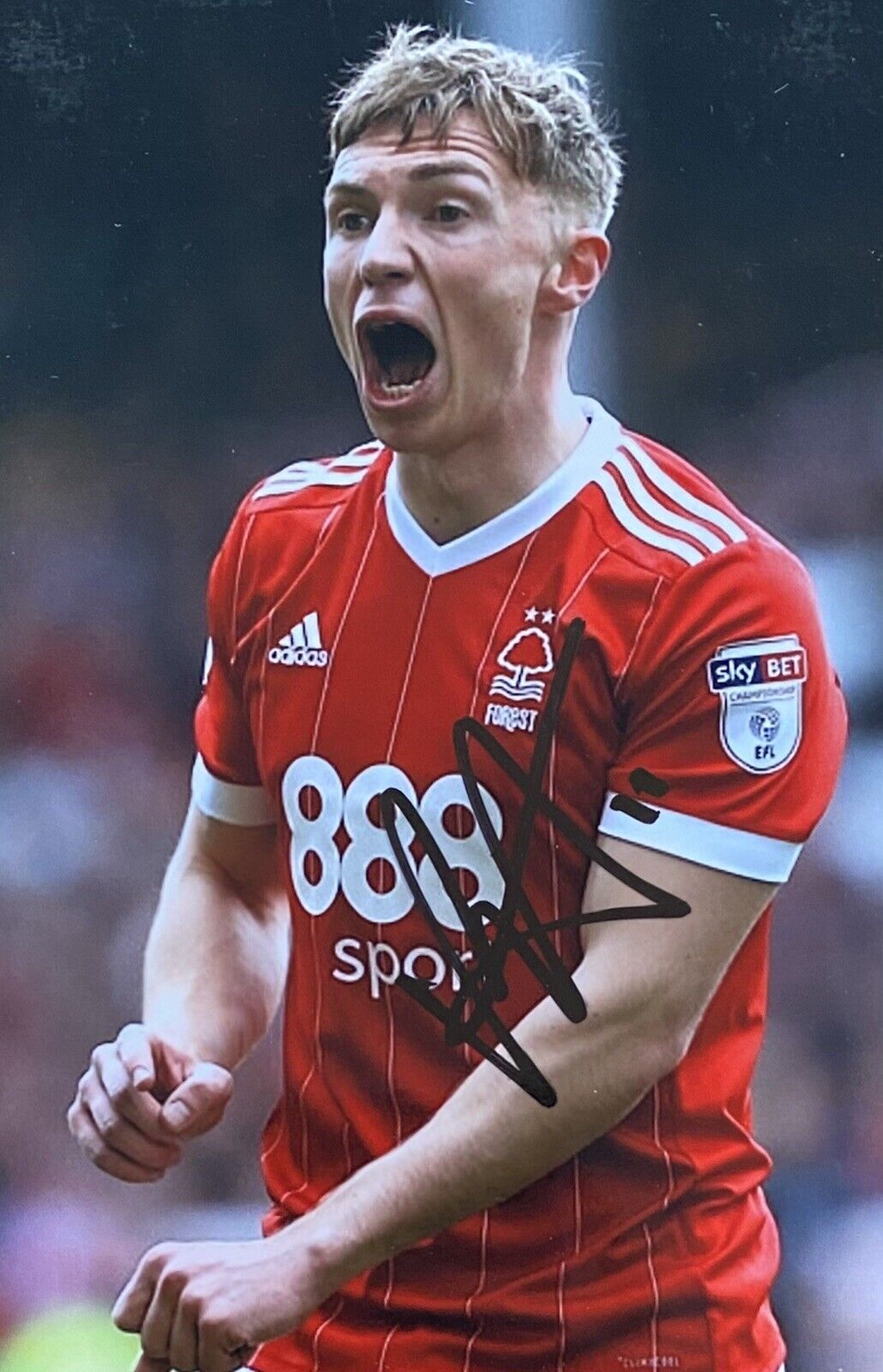 Ben Osborn Genuine Hand Signed Nottingham Forest 6X4 Photo Poster painting 2