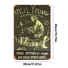 Neil Young - Metal Tin Signs(8*12Inch/12*16Inch)
